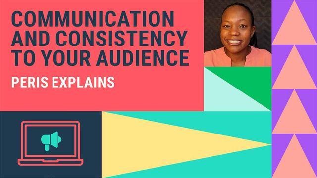 Image of Peris explaining communication and Consistency