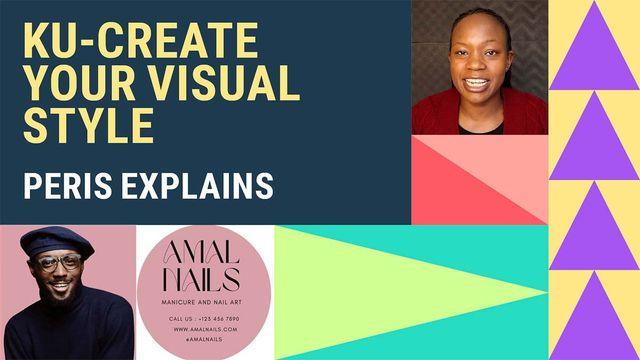 A visual representation of Peris explaining how to make a visual style